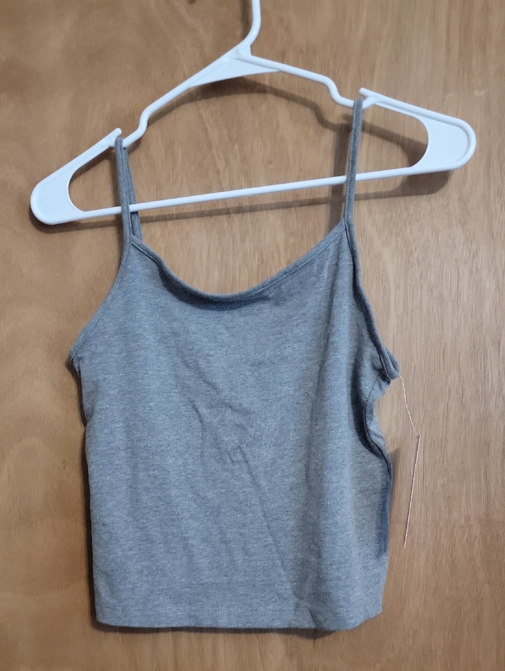 Women's Gray Tank Cami Top - and Mustard Spaghetti Strap 2/$3, 4/$5,  10/$10